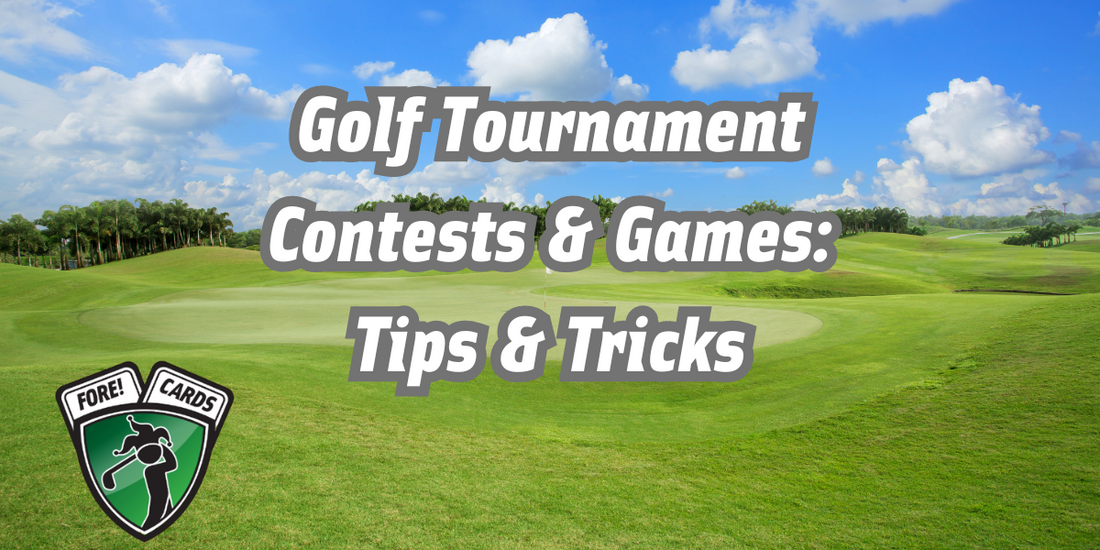 Golf Tournament Contests & Games: Tips & Tricks